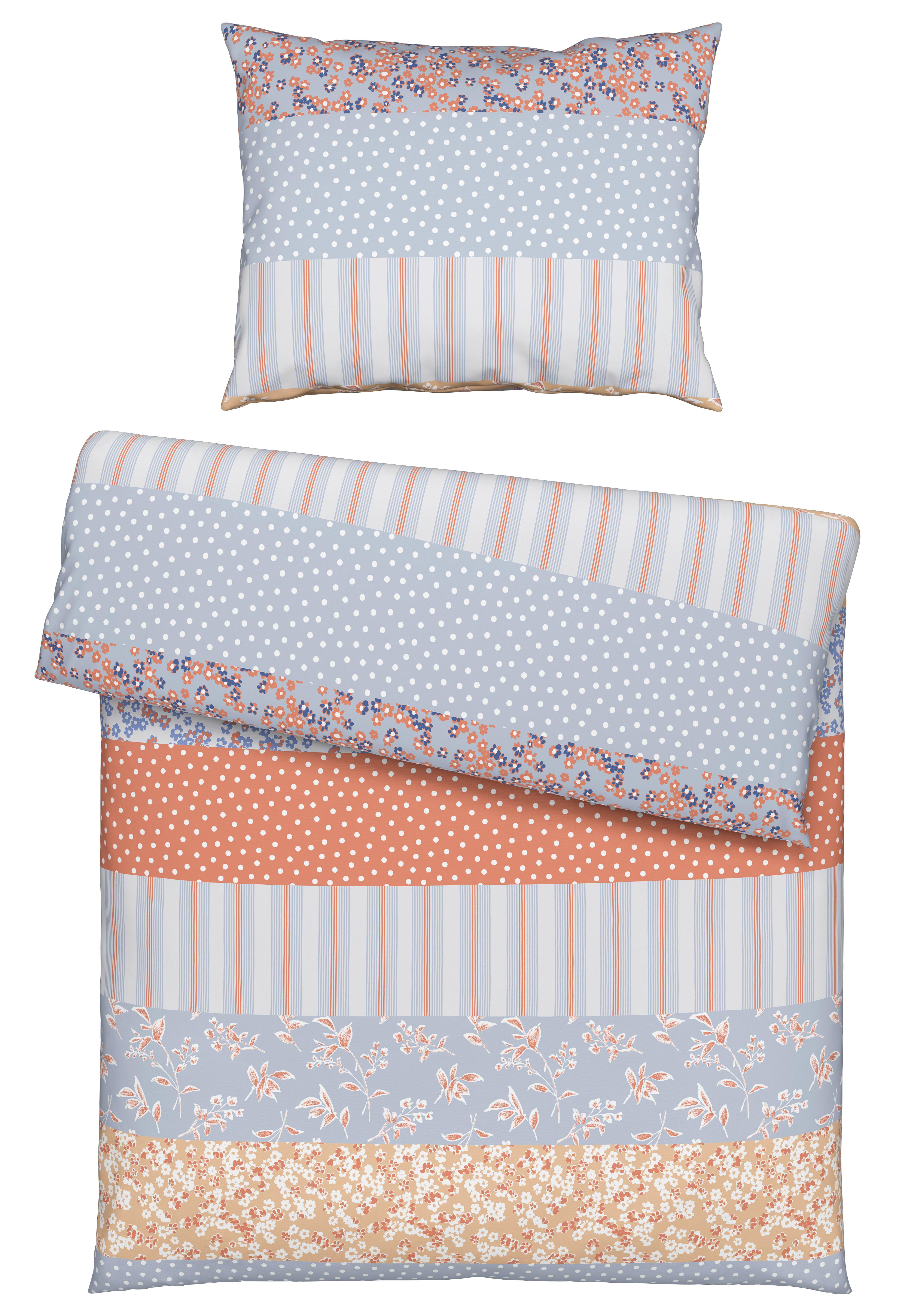 Posteľná Bielizeň Dorothea, 140/200cm - oranžová, Romantický / Vidiecky, textil (140/200cm) - Modern Living