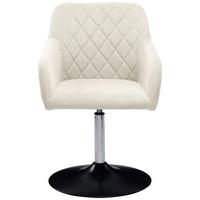 Stuhl Antonia Leinenoptik Beige, B: 54 Cm - Beige/Schwarz, MODERN, Holz/Textil (54/84/60cm) - My Baby Lou