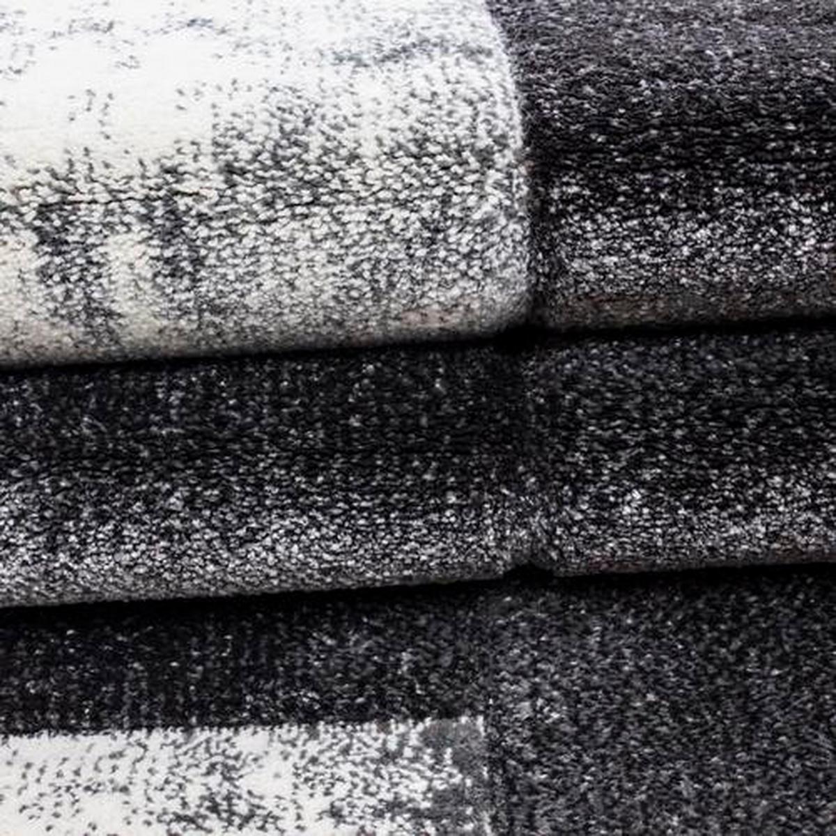 Webteppich Grau Naturfaser Hawaii 80x150 cm - Grau, KONVENTIONELL, Textil (80/150cm)