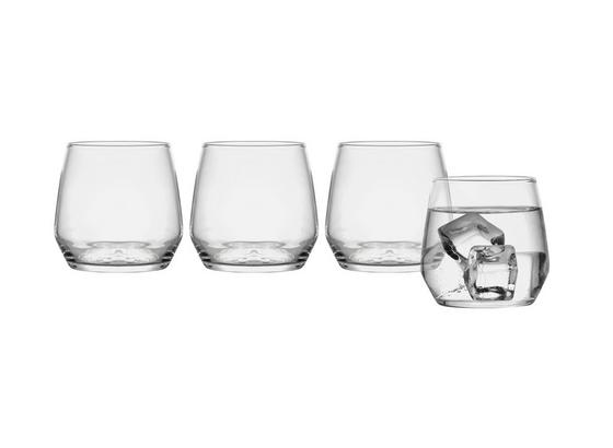 Wasserglas Iskandar, ca. 370ml, 4 Stück - Klar, MODERN, Glas (0,37l) - Luca Bessoni Wasserglas Iskandar, ca. 370ml, 4 Stück - Klar, MODERN, Glas (0,37l) - Luca Bessoni