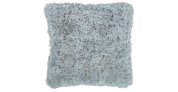 Zierkissen Carina 45x45 Cm Textil Silberfarben - Silberfarben, MODERN, Textil (45/45cm) - Luca Bessoni