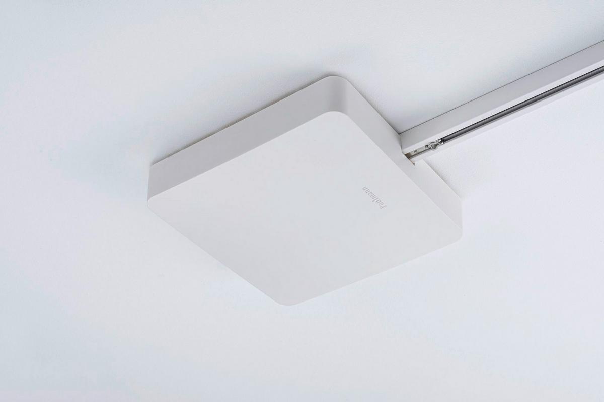 Schienensystem Urail Einspeiser 50121, Dimmbar - Weiß, Basics, Kunststoff (22,7/4,8cm) - Paulmann