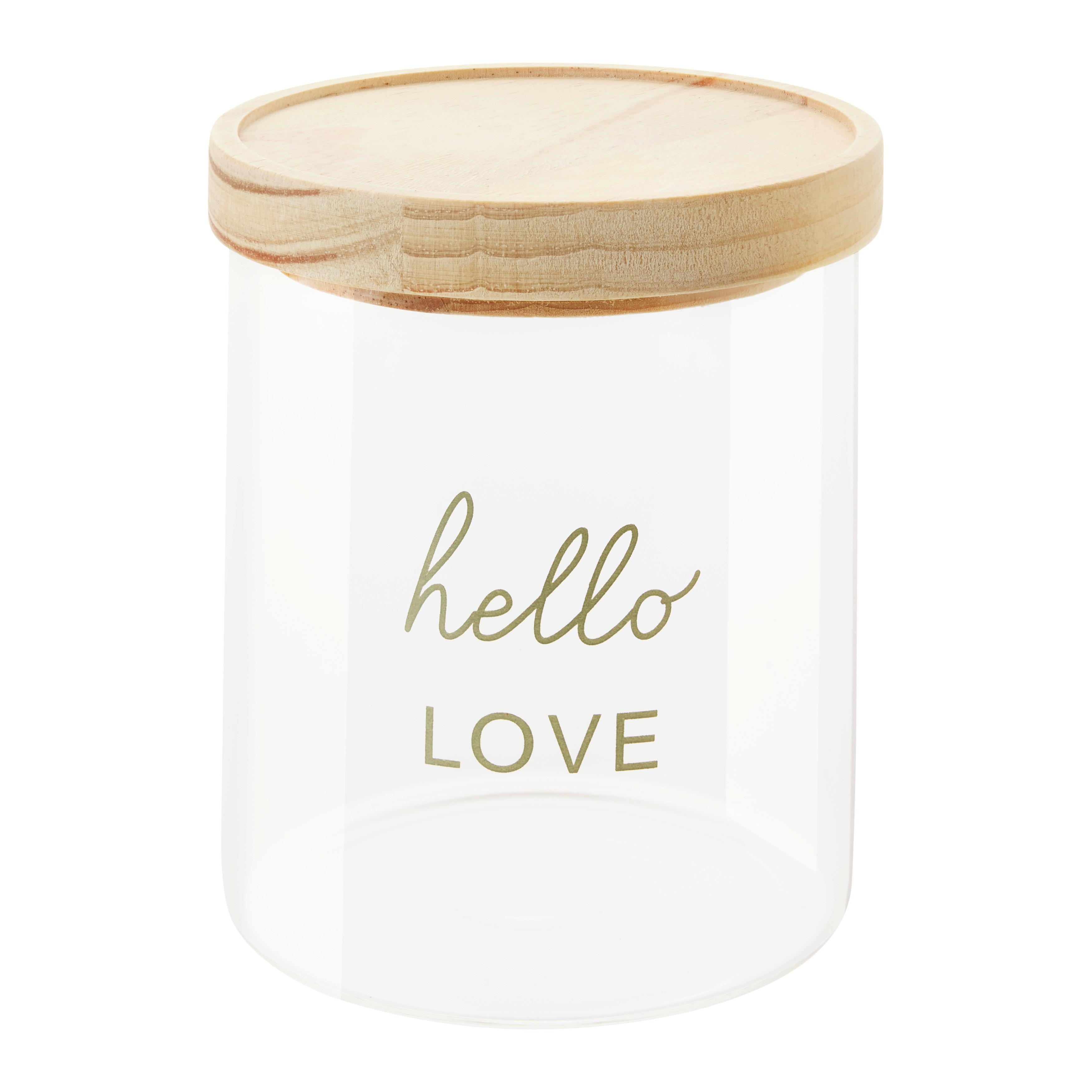 Skeněná dekorace LOTTE I - čiré, Romantický / Rustikální, dřevo/sklo (11/12,5cm) - Mömax