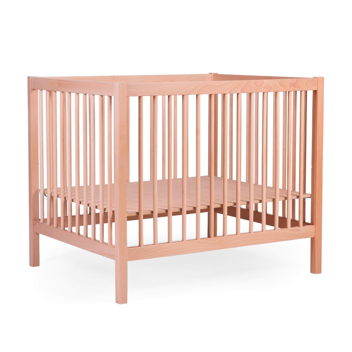 Laufgitter Höhenverstellbar Naturfarben, L: 98 Cm - Naturfarben, KONVENTIONELL, Holz/Kunststoff (98/78/82cm) - Childhome