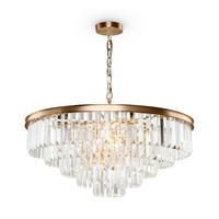 Kronleuchter Revero - Messingfarben, Trend, Glas/Metall (70/70/45cm) - MAYTONI