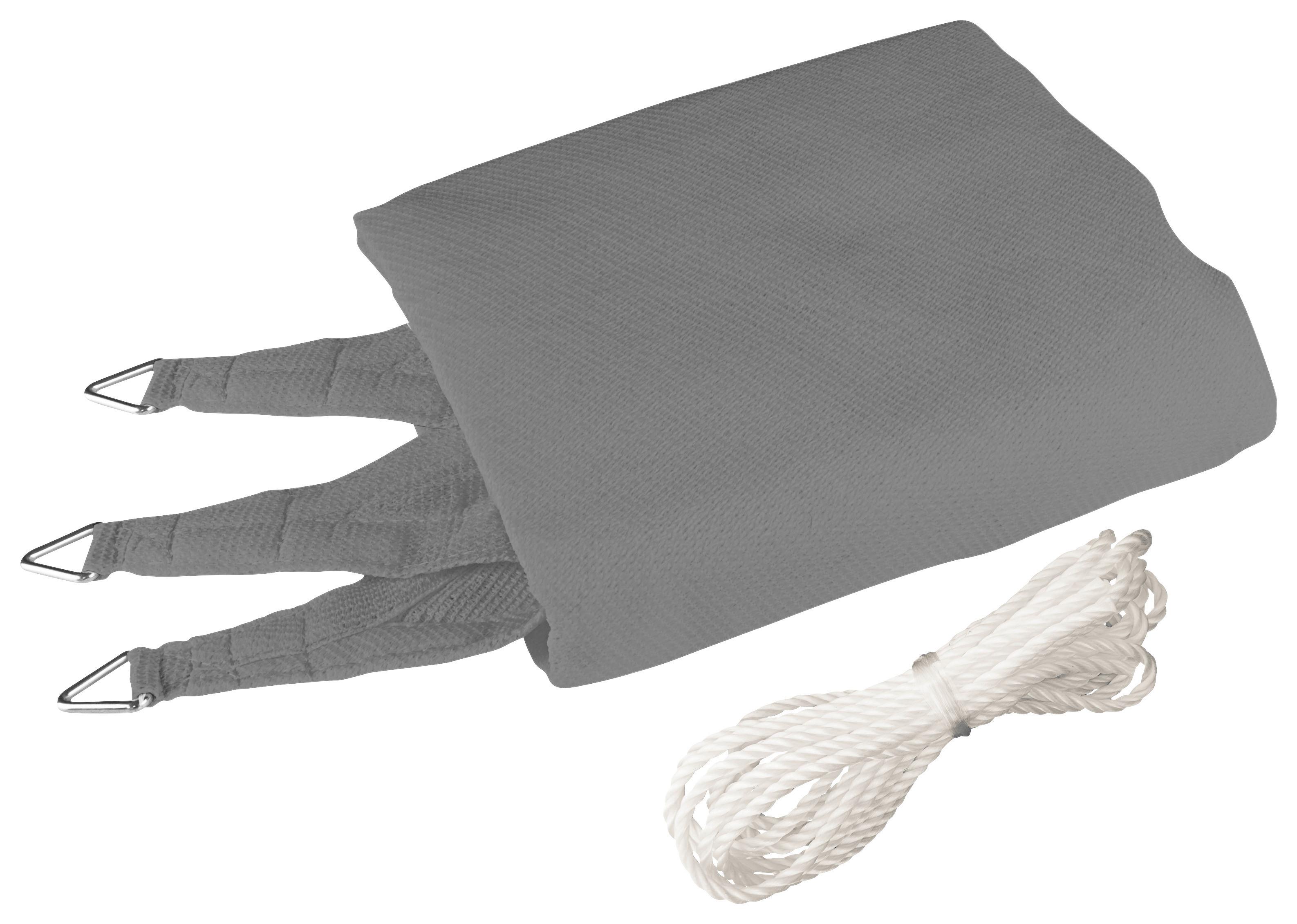 Sonnensegel Dreieck 4x4x4 M - Grau, Basics (400/400/400cm)