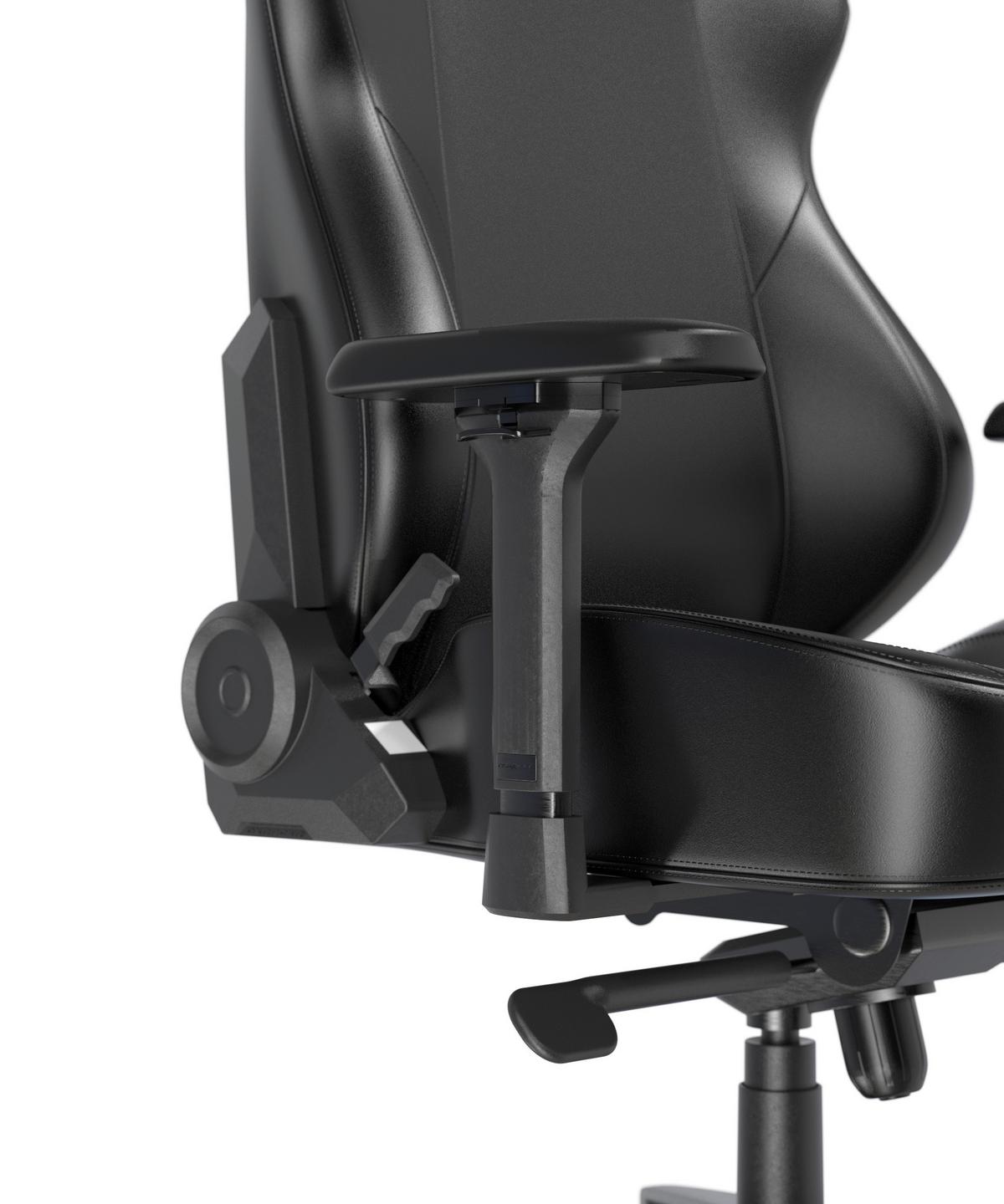 Gamingstuhl Craft Schwarz B: 70cm - Schwarz, KONVENTIONELL, Textil/Metall (70/132/70cm) - Dxracer