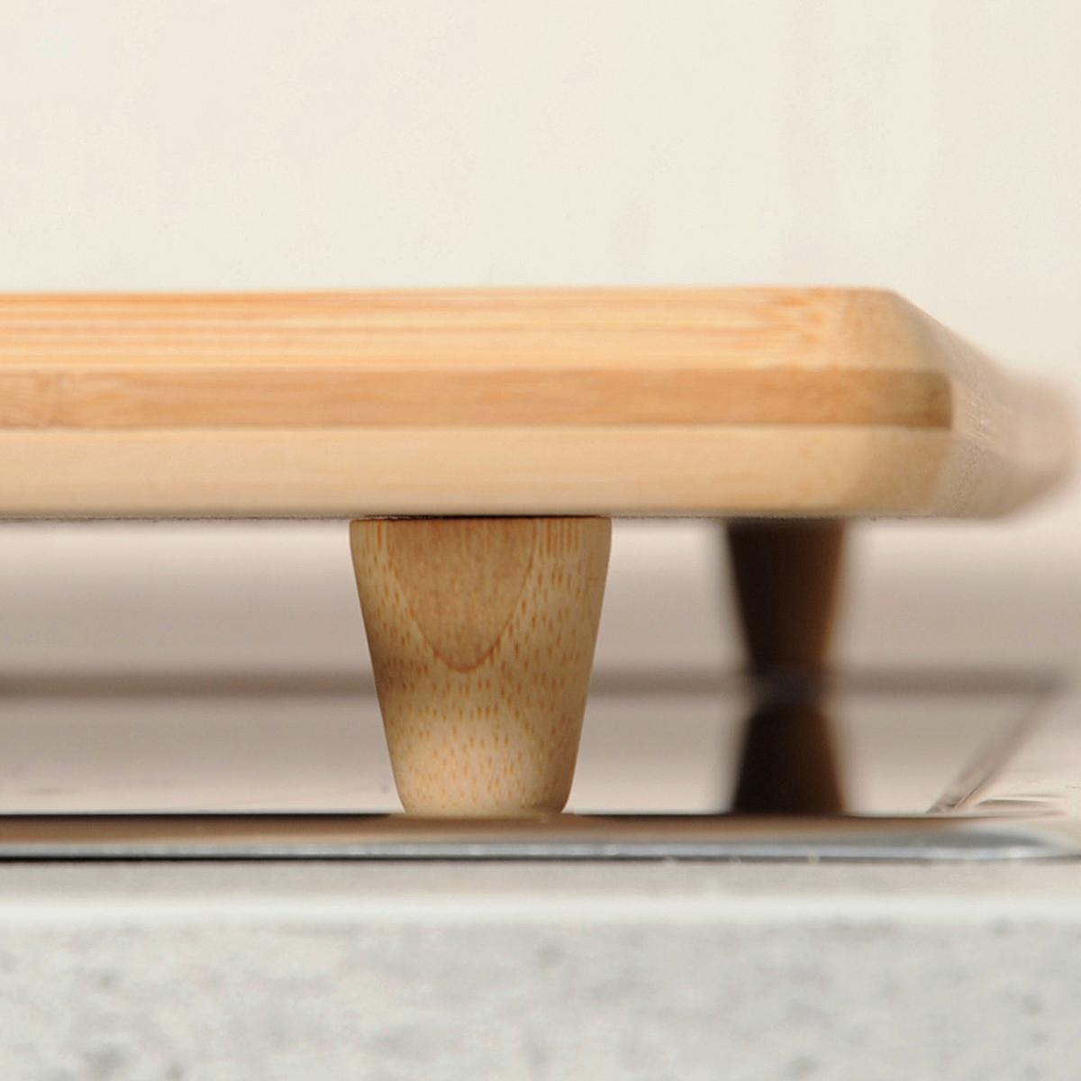 Herdabdeckplatte Hellbraun L: 57,5 Cm - Hellbraun, Basics, Naturmaterialien (57.5/32.5/4cm) - Kesper