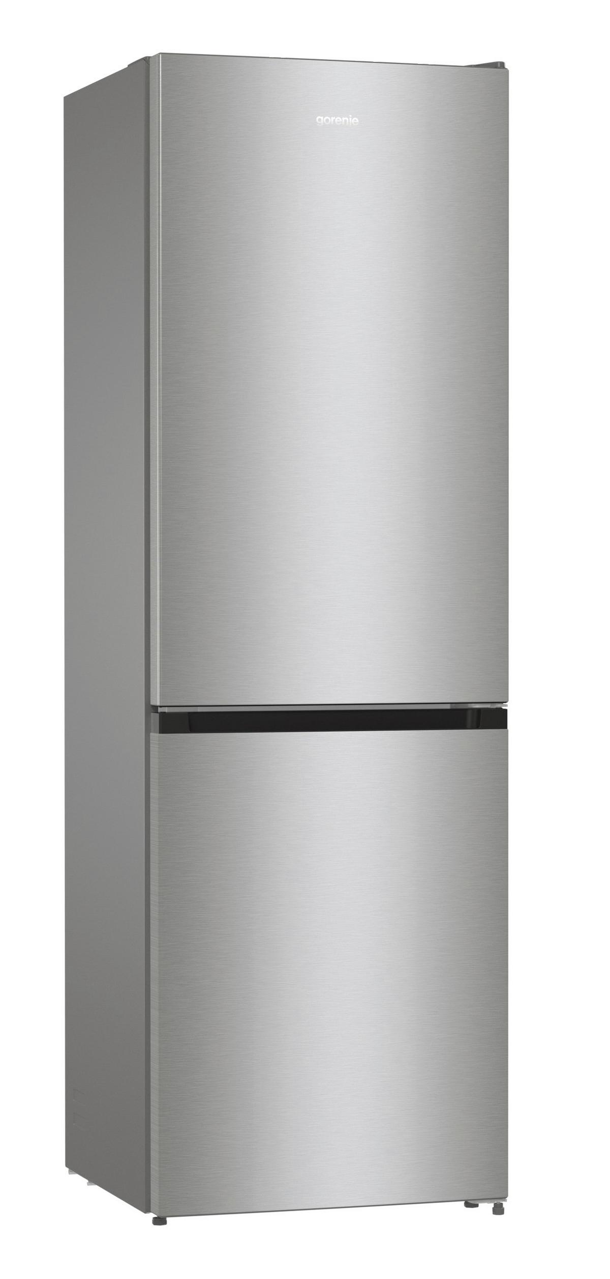 Kühl-gefrier-kombination Nfb612csxl4 - Edelstahlfarben, Basics, Glas/Kunststoff (60/185/59,2cm) - Gorenje
