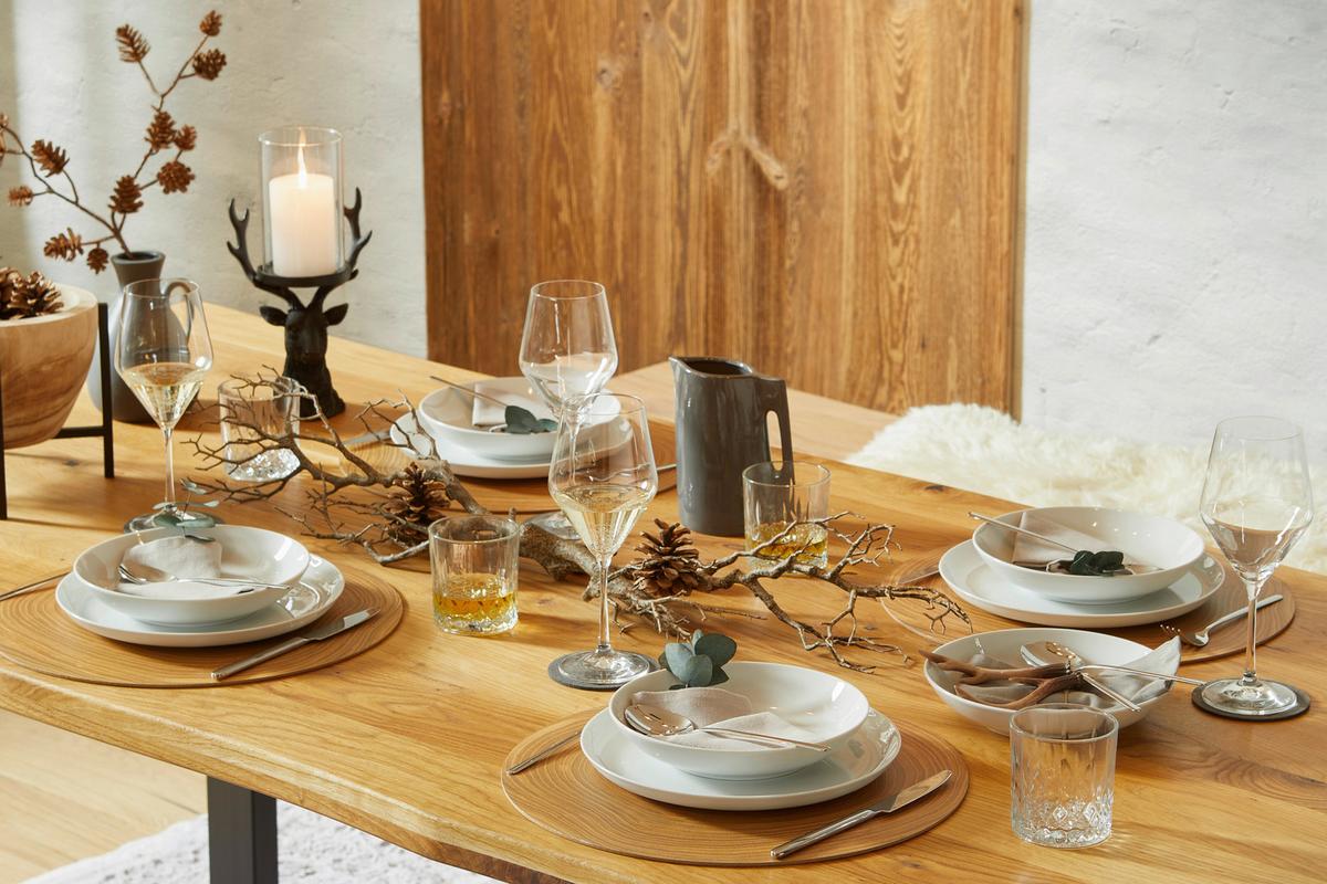 Besteckset 60-teilig Gamma Für 12 Personen - Edelstahlfarben, KONVENTIONELL, Metall (32,5/43,5/10,5cm) - Berndorf