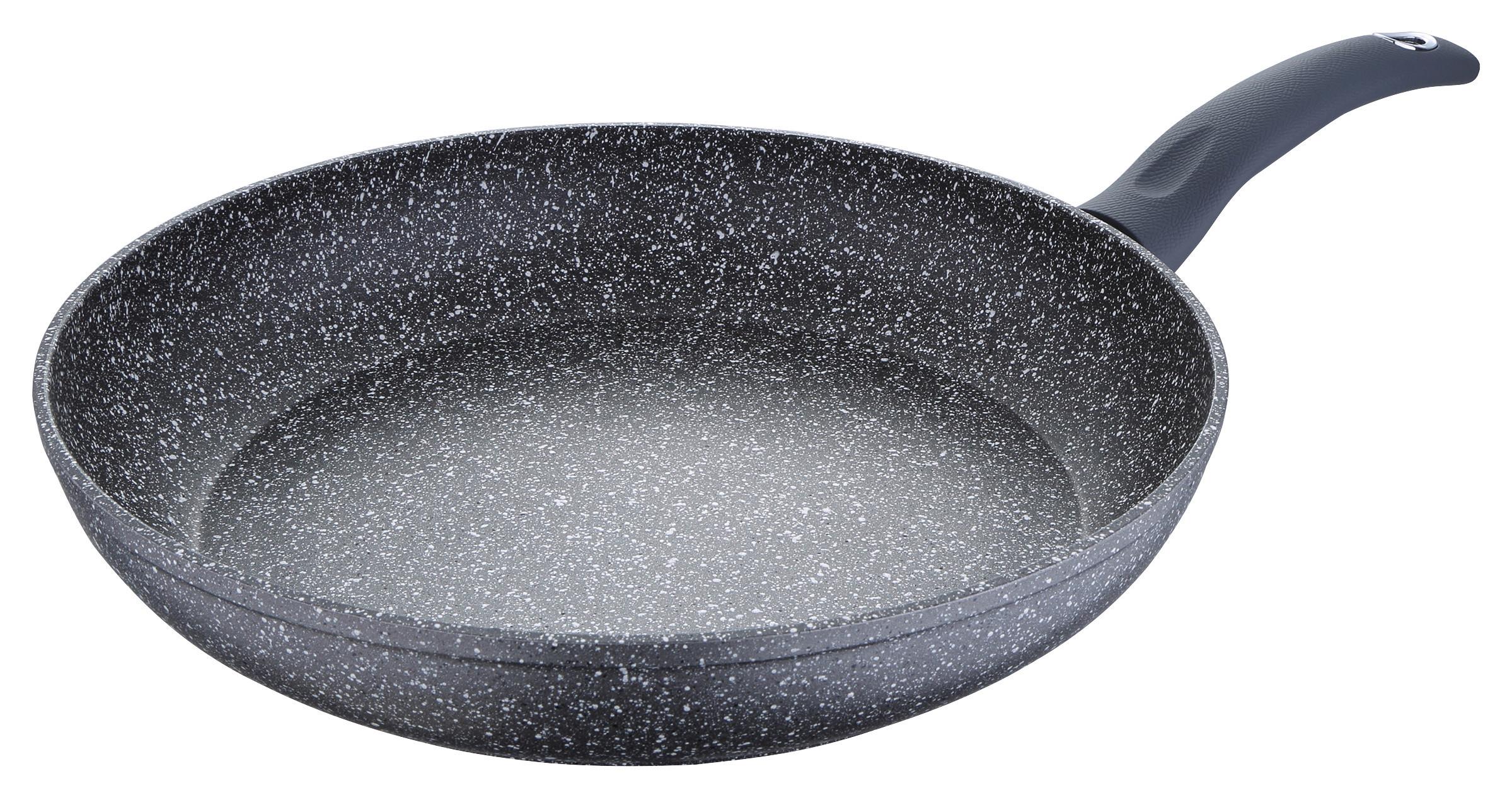 Bratpfanne Orion Ø 30 Cm Aluminium Antihaftbeschichtet - Dunkelgrau, Basics, Kunststoff/Metall (30cm)
