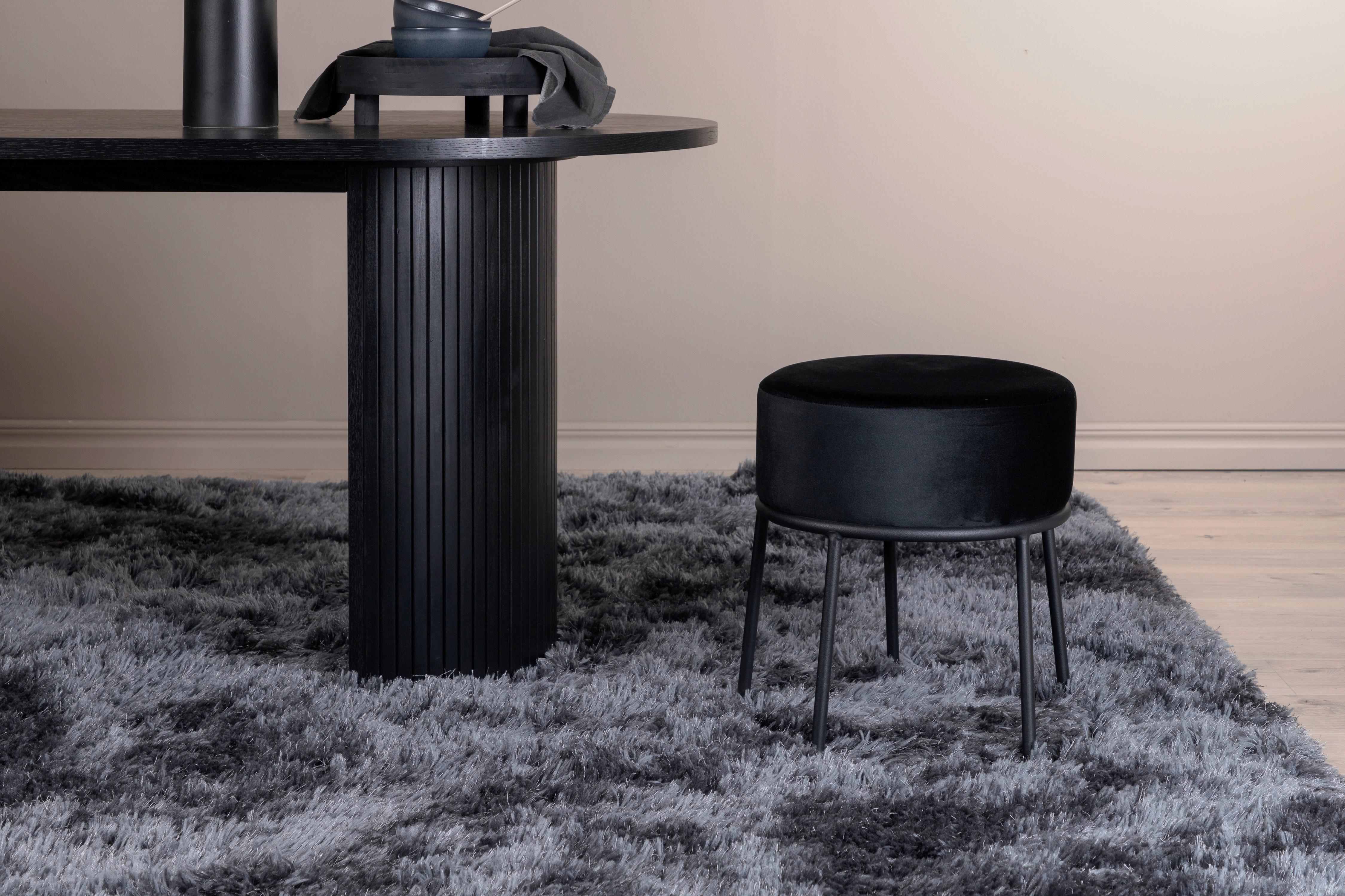 Hochflorteppich Grau Grace 300x300 cm - Grau, LIFESTYLE, Textil (300/300cm) - P & B