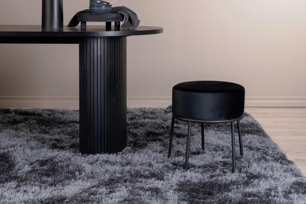 Hochflorteppich Grau Grace 300x300 cm - Grau, LIFESTYLE, Textil (300/300cm) - P & B