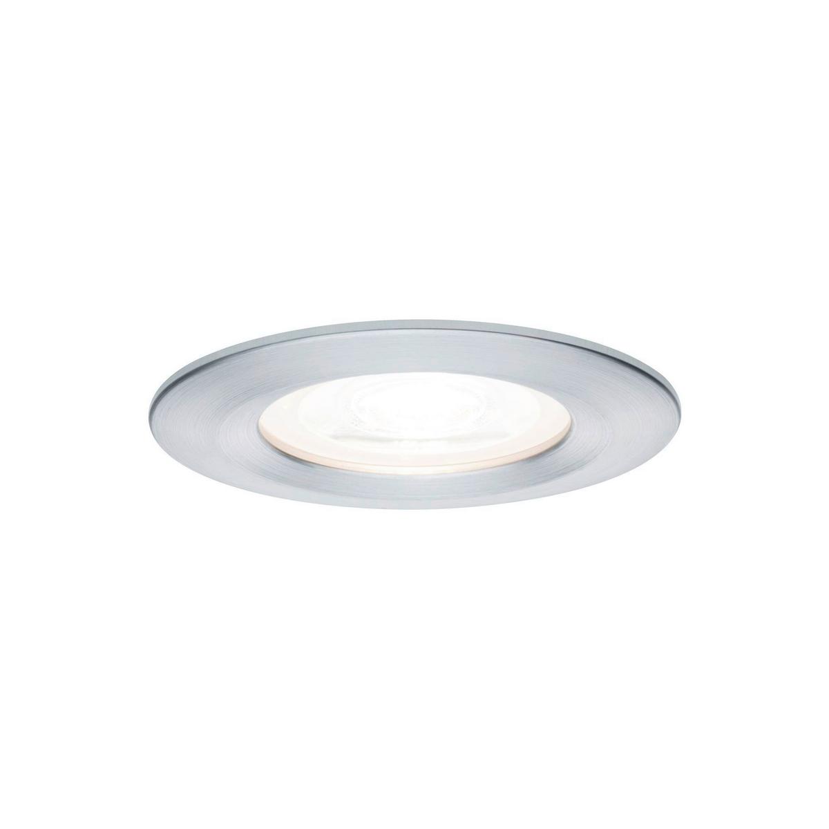 Deckenleuchte 3er-set Ø 7,8 Cm 3-Flammig, Rund - Basics (7,8cm) - Paulmann