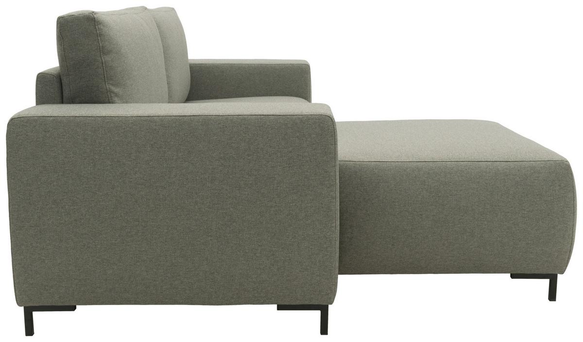 Ecksofa Looks Vi - Graubraun/Schwarz, Design, Textil (242/160cm) - LOOKS by W.Joop