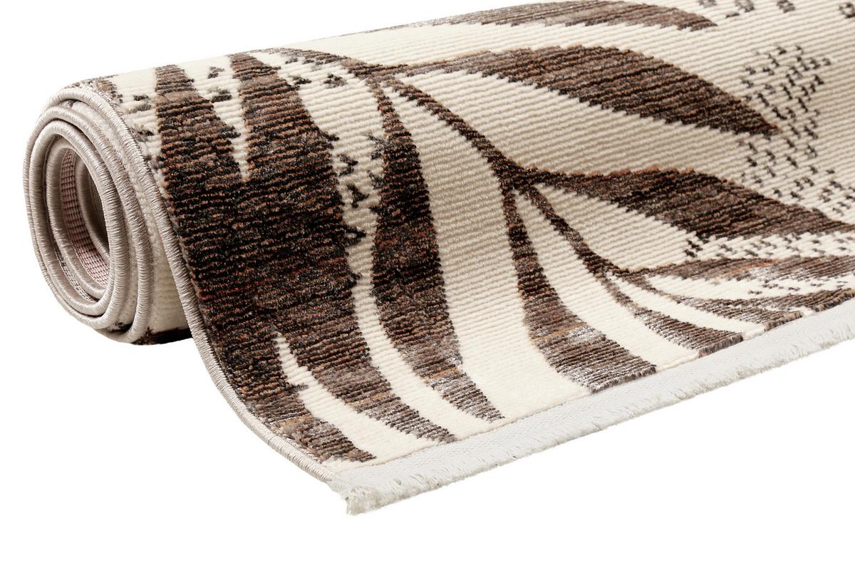 Webteppich Florence Braun/rot/beige 200x290 Cm - Beige/Rot, KONVENTIONELL, Textil (200/290cm) - Esprit