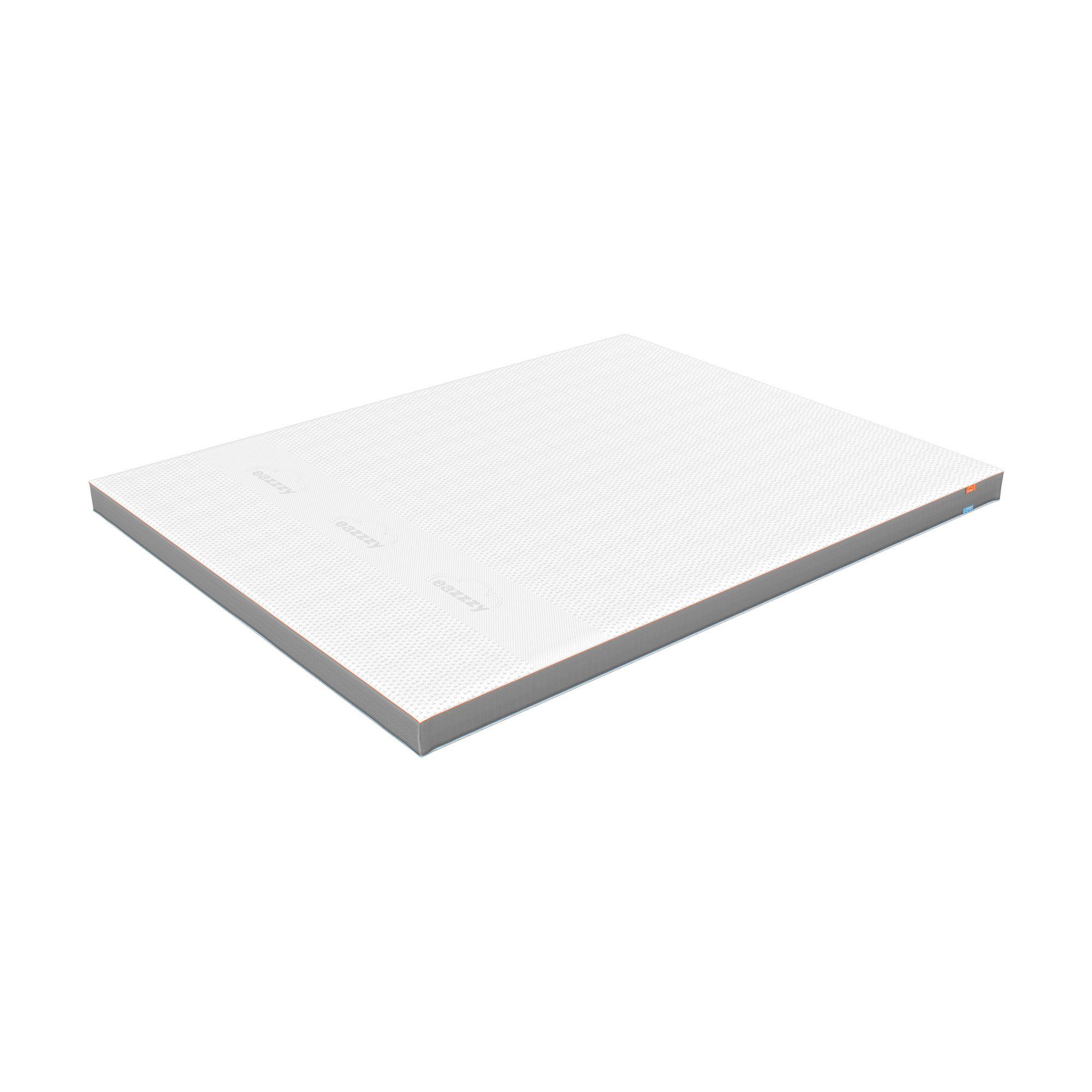 Eazzzy Premium Cube Topper Weiß LF: 160x200cm - Weiß, Basics, Kunststoff (160/200cm) - Genius