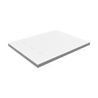 Eazzzy Premium Cube Topper Weiß LF: 160x200cm - Weiß, Basics, Kunststoff (160/200cm) - Genius