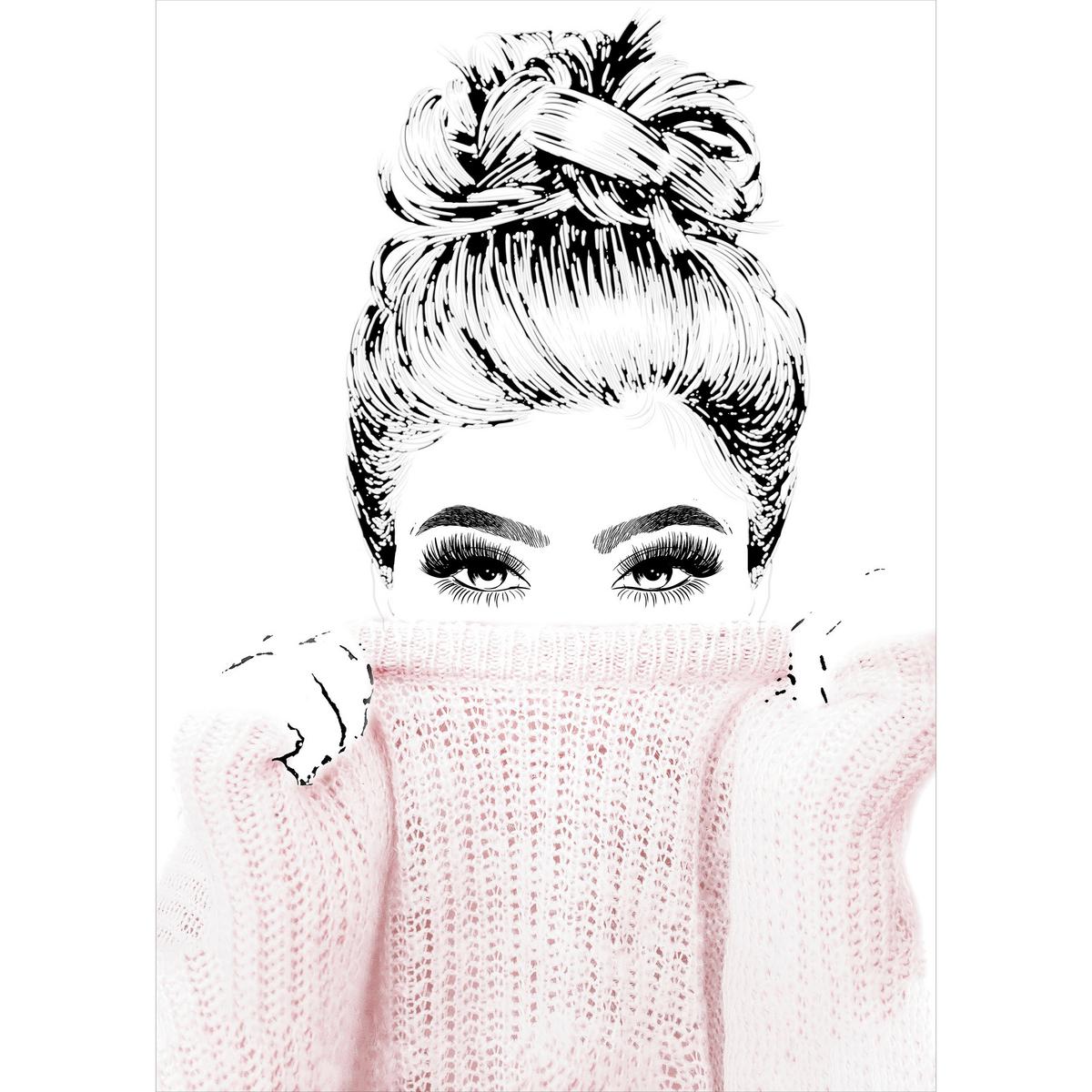 PLAKÁT VINCENT - vícebarevná, papír (50/70cm) - Modern Living