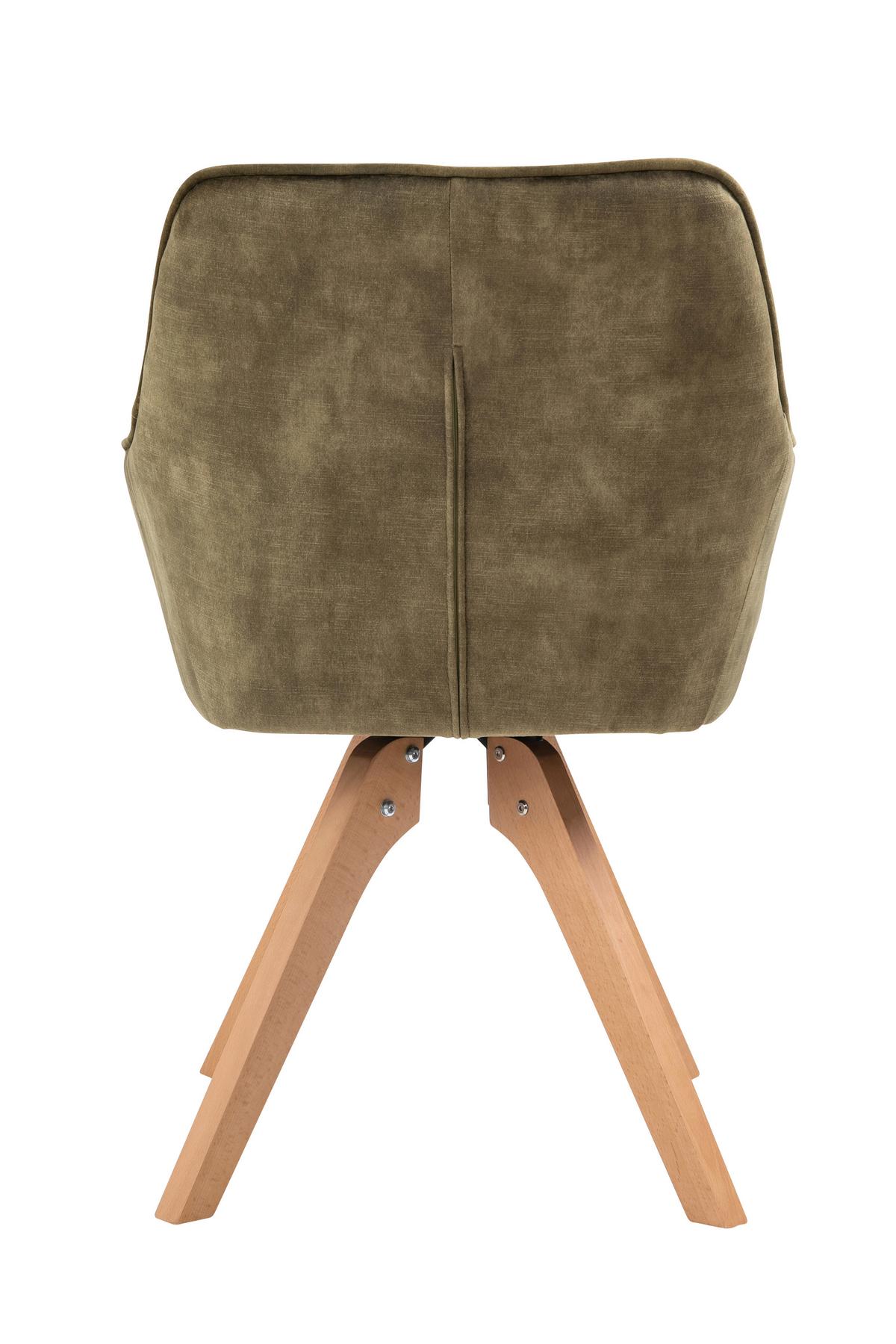 Tischgruppe Grau/Grün B: 180 cm - Naturfarben/Grau, MODERN, Holz/Holzwerkstoff (180/90/76cm) - Livetastic