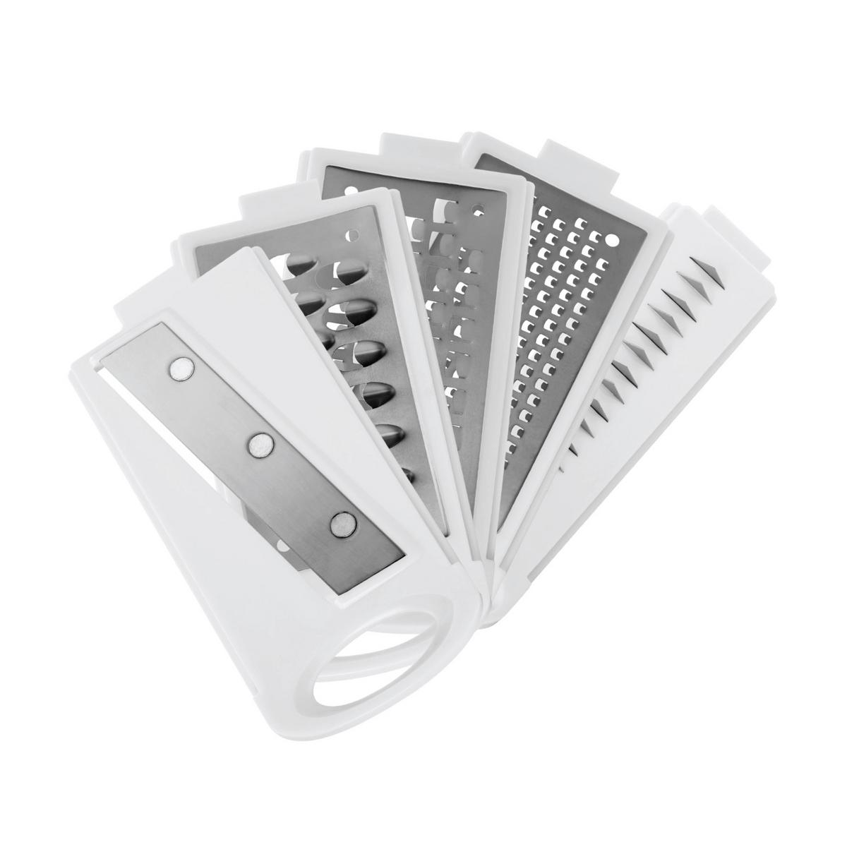 Allzweckreibe Profi Mandolino - Weiß, Basics, Kunststoff/Metall (11,9/34,2/8,6cm) - Metaltex