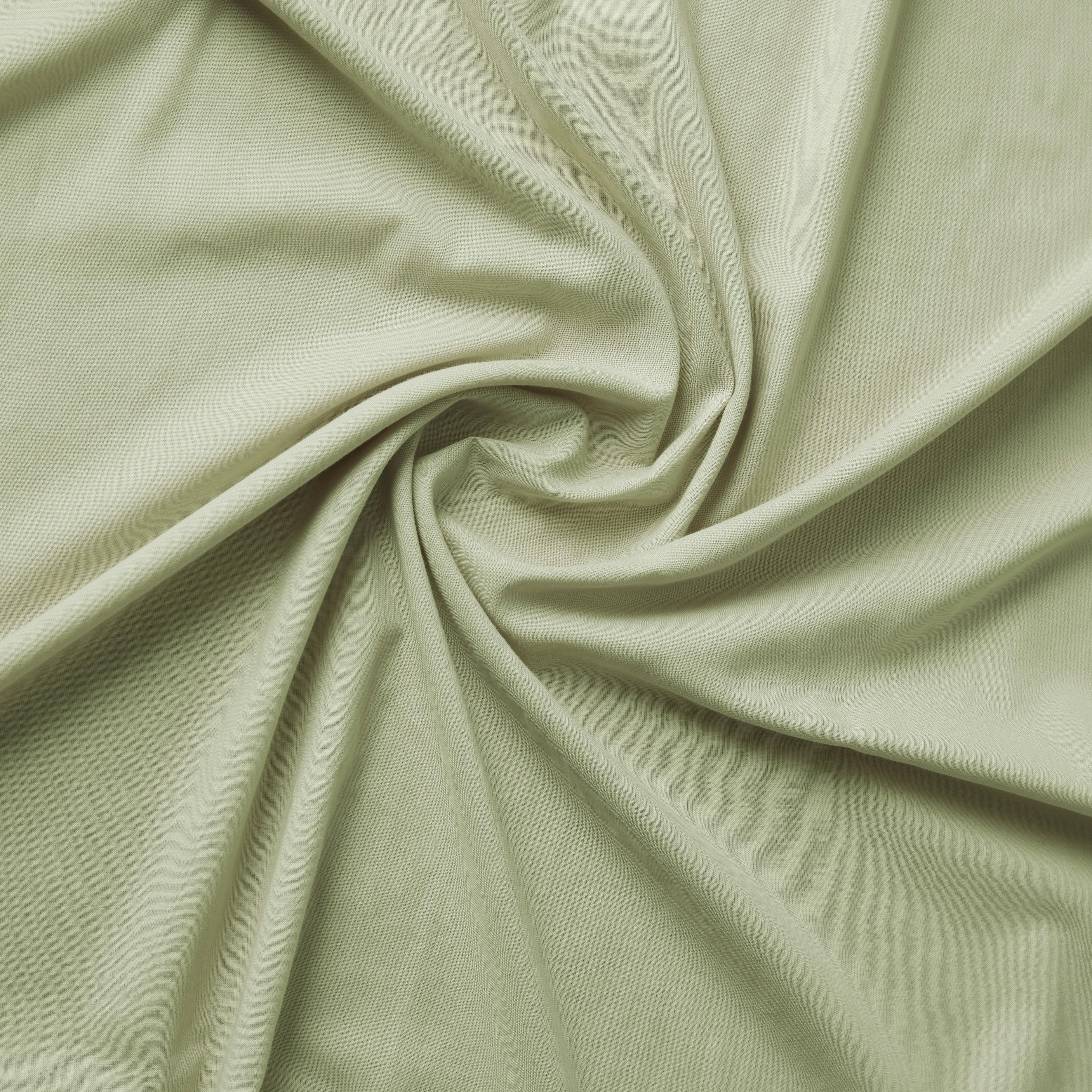 Hotový Záves Bio-Luise, 2ks, 140/267cm - zelená, Natur, textil (140/255-267cm) - ecoTree
