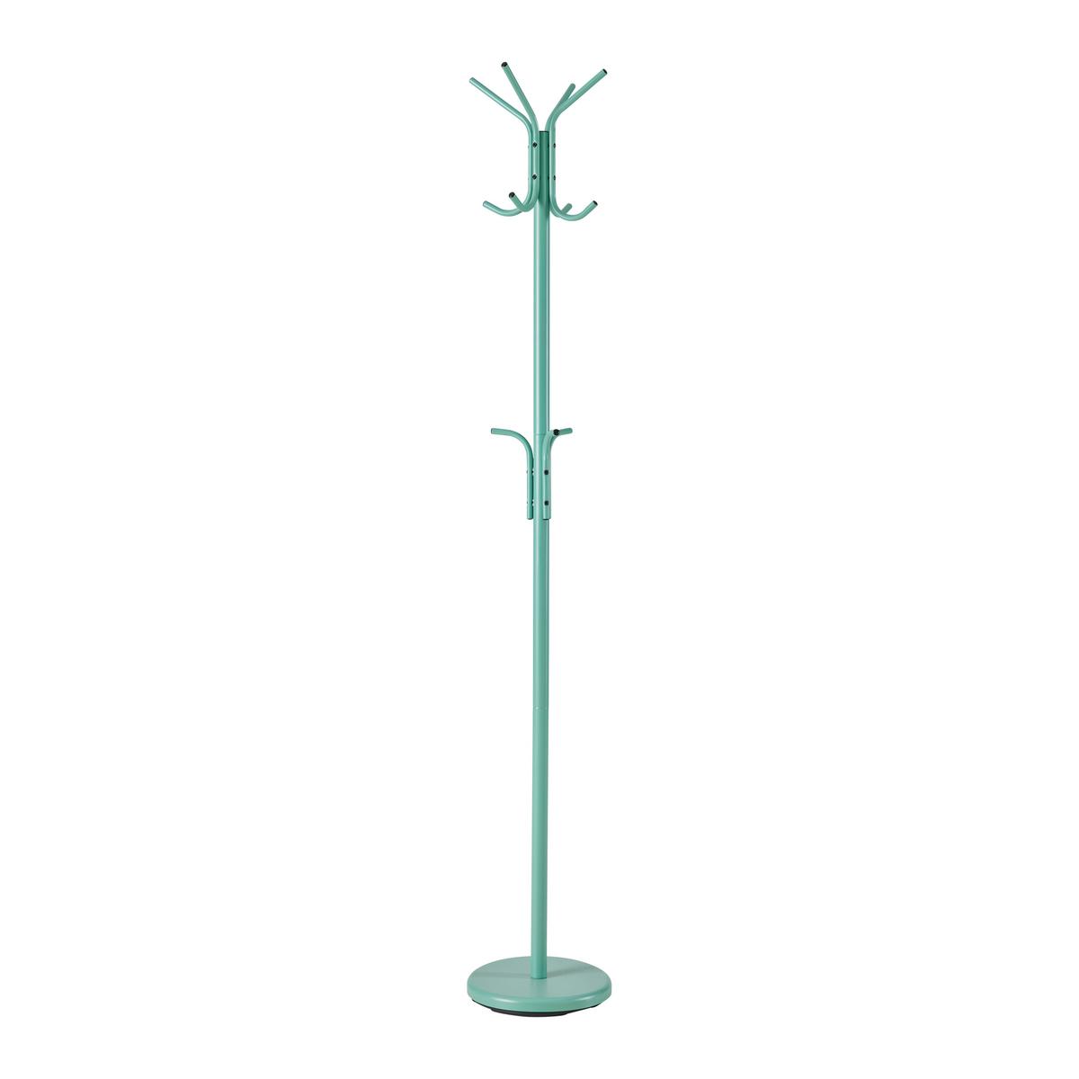 Vešiak na šaty Lugo zelená - zelená, Moderní, kov (28/178/28cm) - Mömax