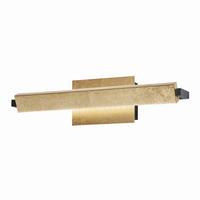 LED-Wandleuchte 30488 Pare - Goldfarben, KONVENTIONELL, Kunststoff/Metall (10/40/11cm) - Fischer & Honsel