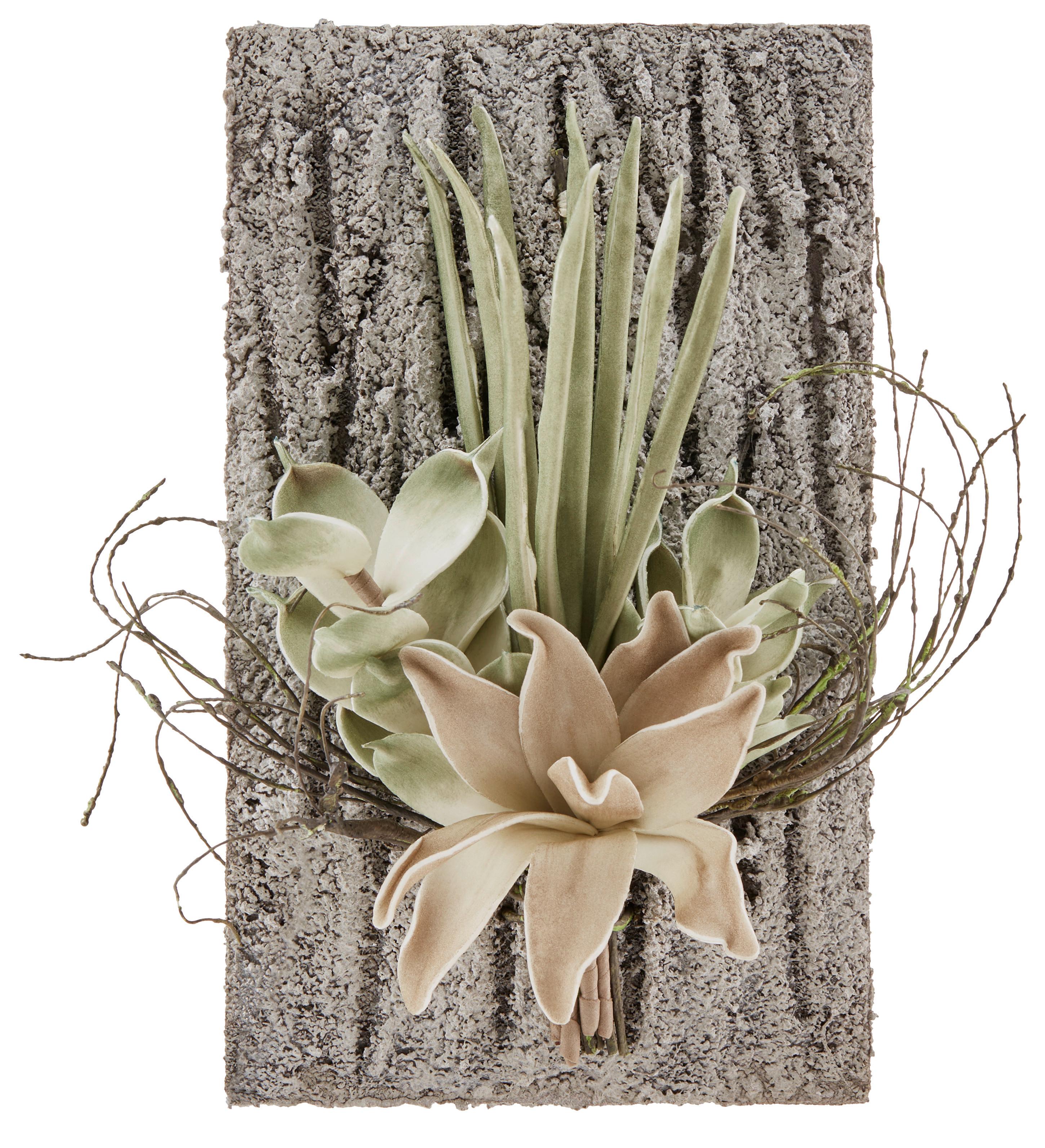 Wanddeko Hinderika - Multicolor, MODERN, Kunststoff/Metall (30/18/7cm) - Luca Bessoni