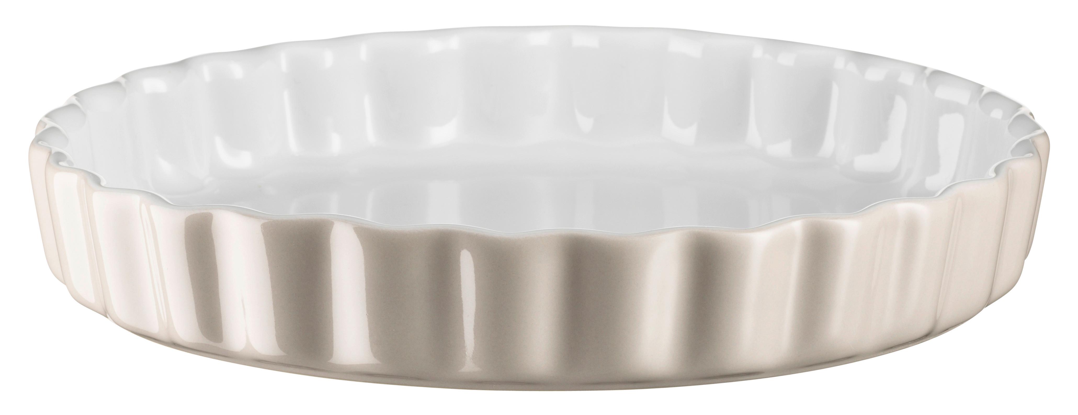 Tortenform Rund Keramik Kitchen Time Ø 27 cm - Beige, Basics, Keramik (27cm) - Mäser