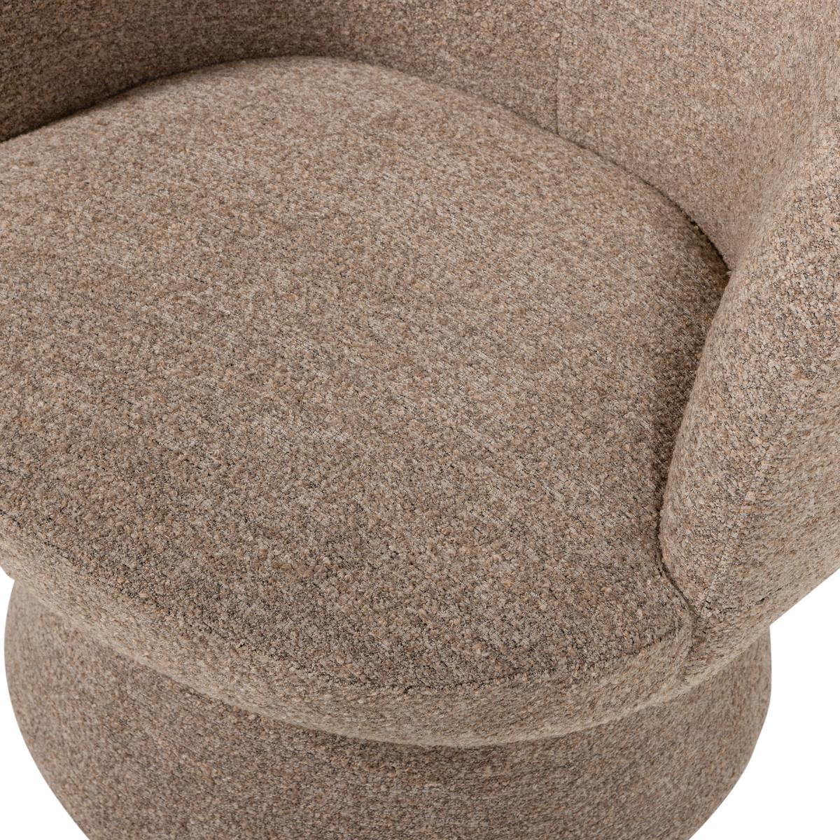 Sessel Shuffle Braun B: 73cm - Braun, Design, Textil (73/72/71cm) - Livetastic