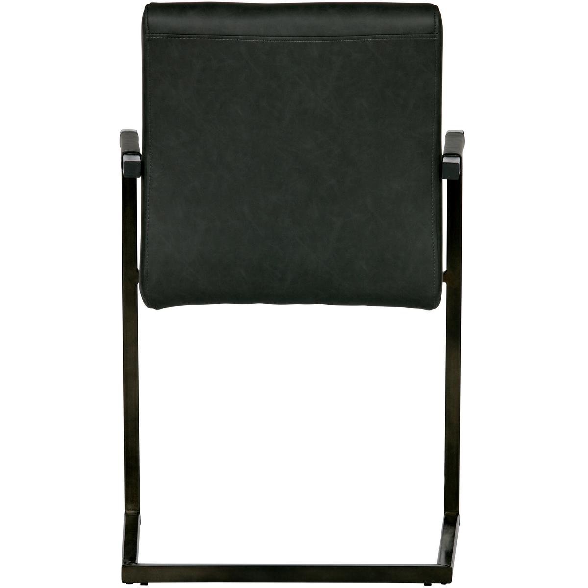 Armlehnstuhl-Set Bas Anthrazit B: 54cm - Anthrazit, MODERN, Textil/Metall (54/87/62cm) - Livetastic