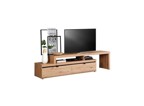 TV-Element Nyon - Eichefarben/Schwarz, MODERN, Holzwerkstoff (229,7/58/50cm) TV-Element Nyon - Eichefarben/Schwarz, MODERN, Holzwerkstoff (229,7/58/50cm)