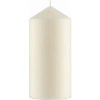 Stumpenkerze Christina - Creme, KONVENTIONELL, Naturmaterialien (6,7/15cm) - Luca Bessoni
