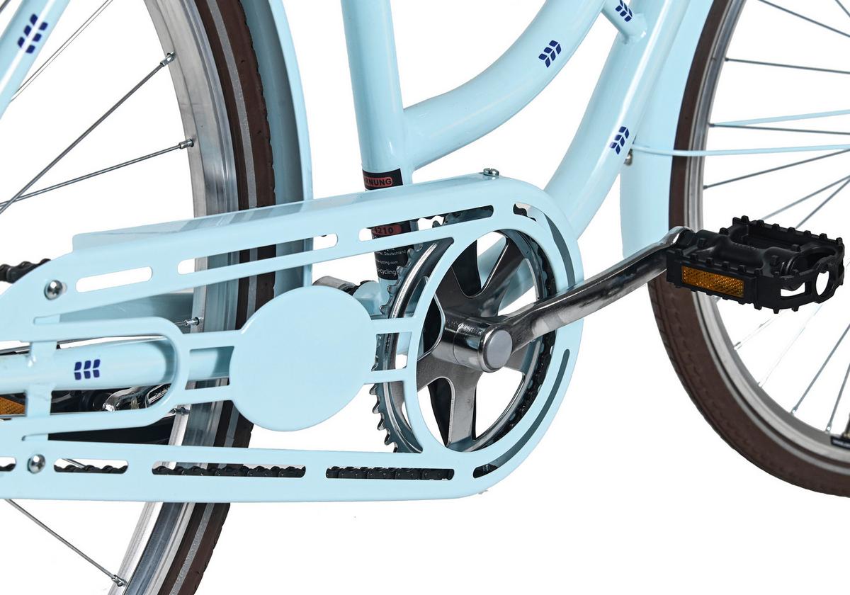 Damenrad 28 Zoll - Blau, LIFESTYLE, Metall (25/140/60cm)