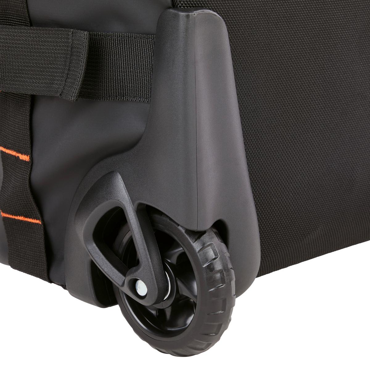 Reisekoffer Manchester 50l Aus Hochwertigem Tarp-Stoff - Schwarz, Basics, Kunststoff/Textil (38/55/23cm)