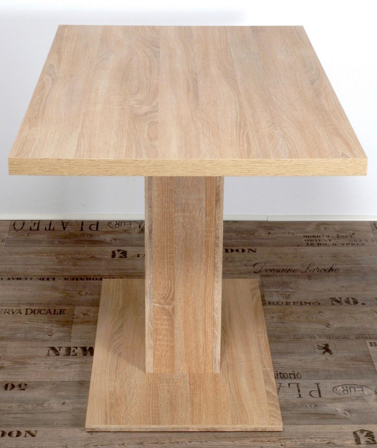 Esstisch Olli Eiche L: 110 Cm - Sonoma Eiche, KONVENTIONELL, Holzwerkstoff (110/70/76cm) - MID.YOU
