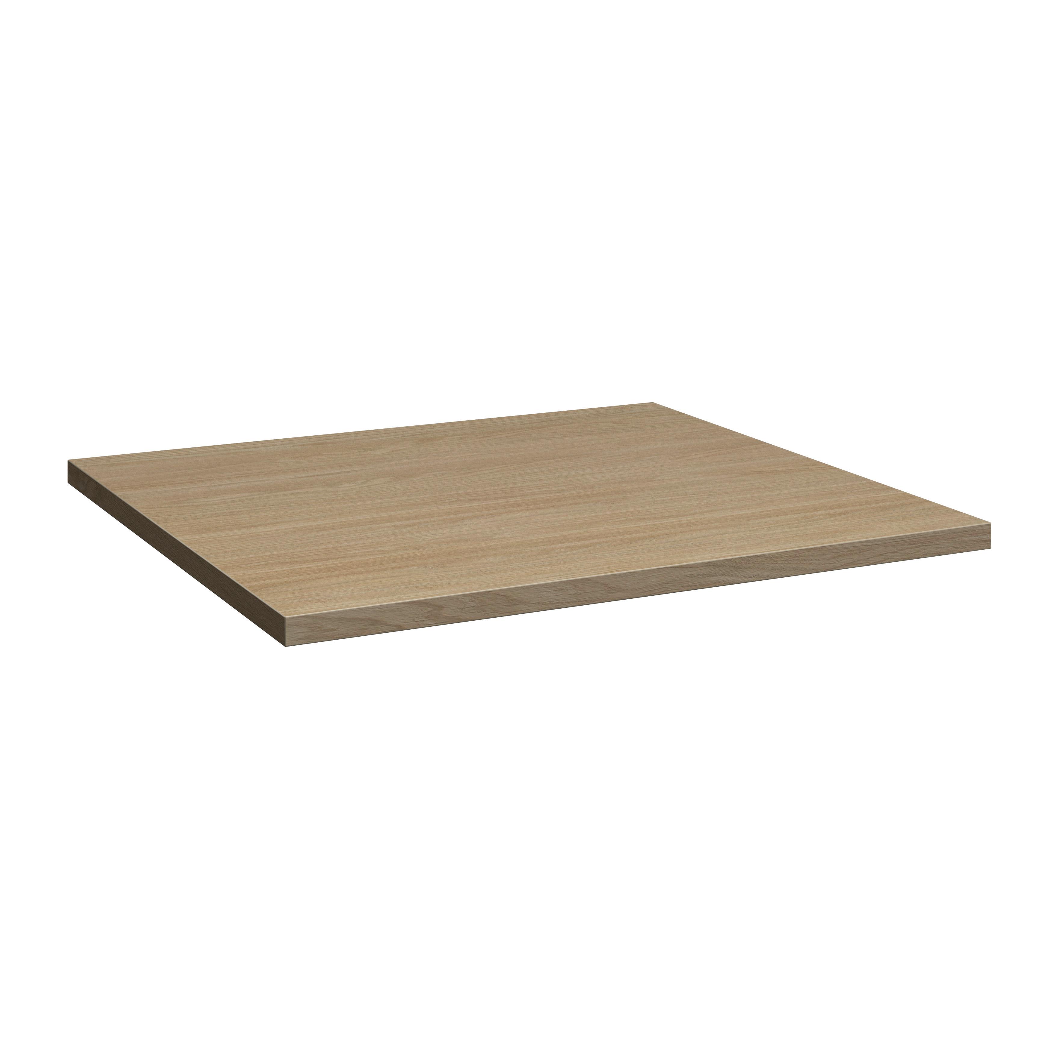 Oberplatte Eiche Dekor Passen Zu Unit Elements 1-Türig - Eichefarben, MODERN, Holzwerkstoff (45,6/42/1,6cm) - Ondega