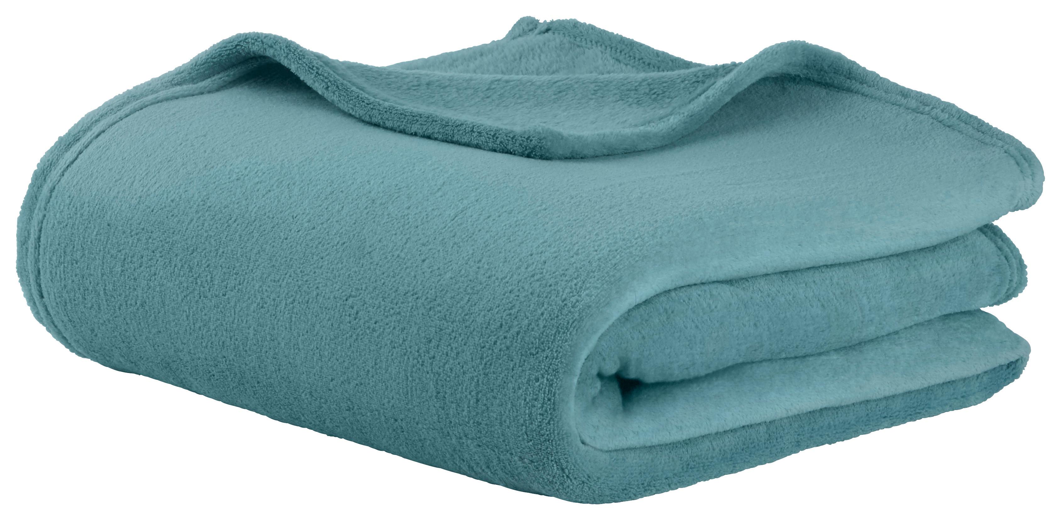 Mäkká Deka Kuschelix -Ext- -Top- - modrá, textil (140/200cm) - Modern Living