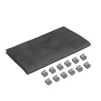 LICHTSCHACHTABDECKUNG LICHTSCHACHTABDECKUNG 60X135CM - Grau, Basics, Kunststoff (60/135cm) - Windhager