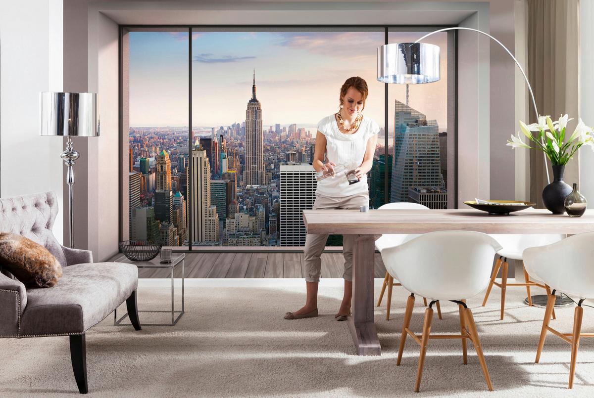 Vliestapete Penthouse - Multicolor, Basics (400/260cm) - Komar