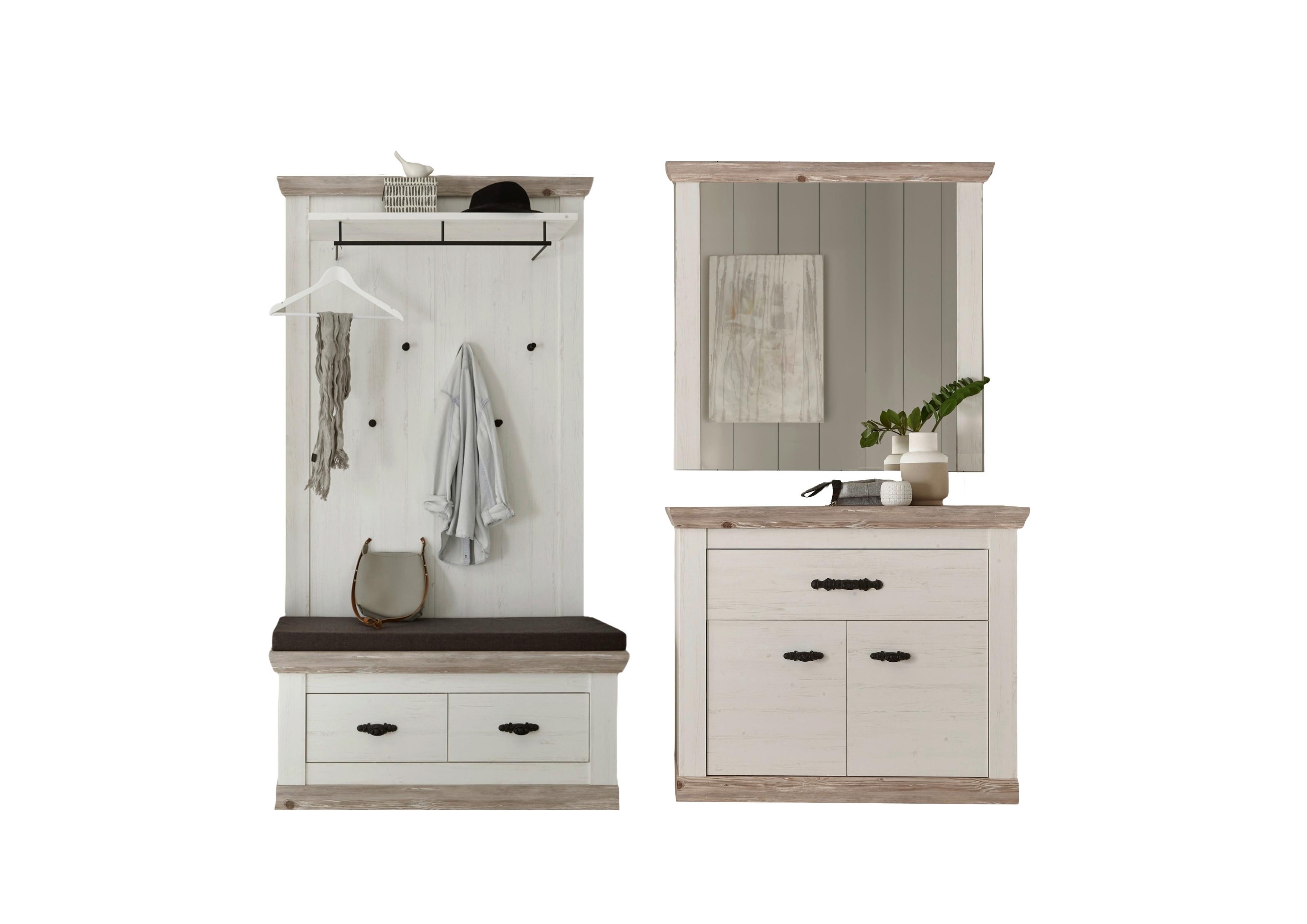 Garderoben Florenz Pinienfarben/hllbraun 224 Cm