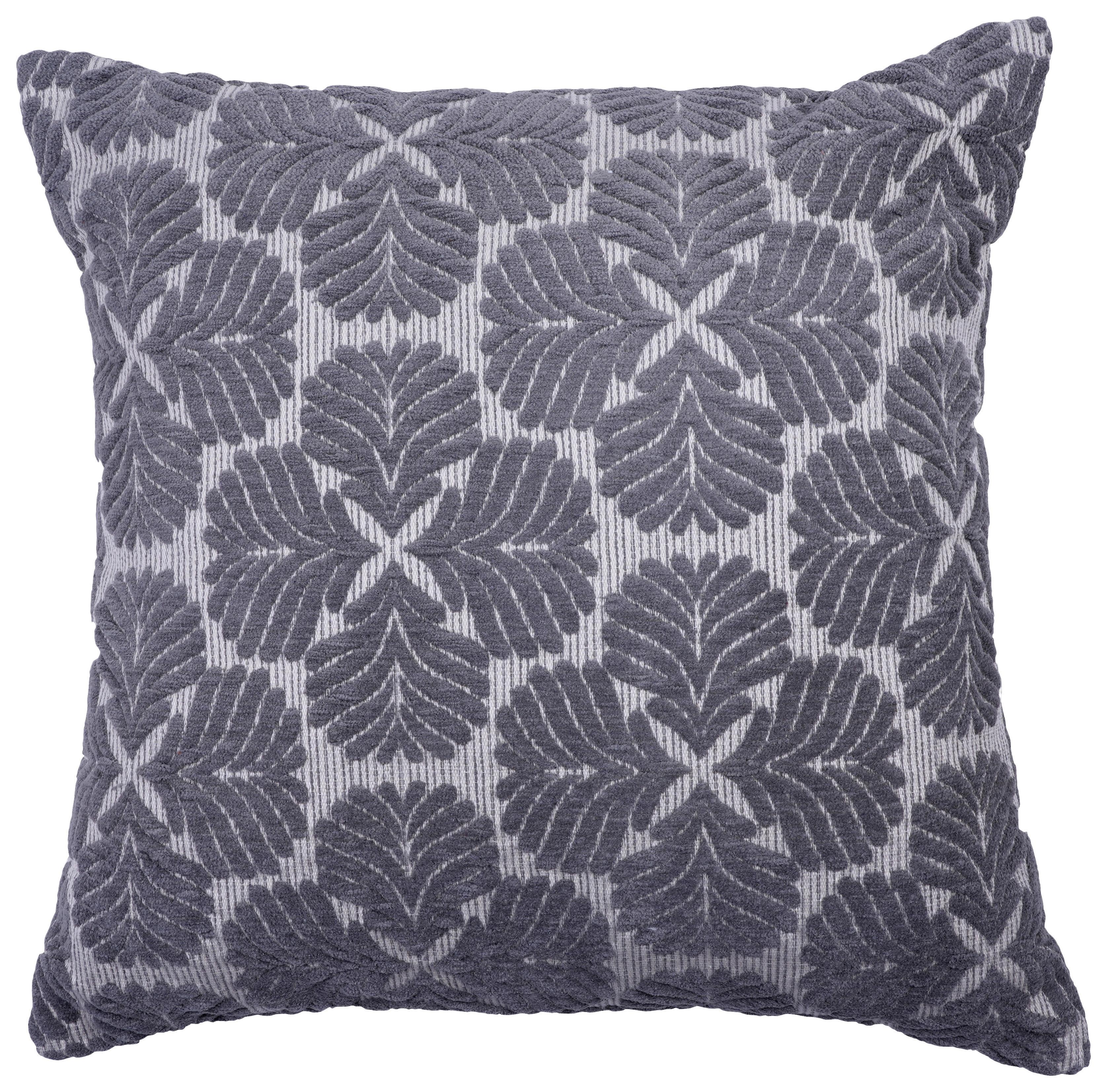 Zierkissen Raffaella - Grau, MODERN, Textil (45/45cm) - Luca Bessoni