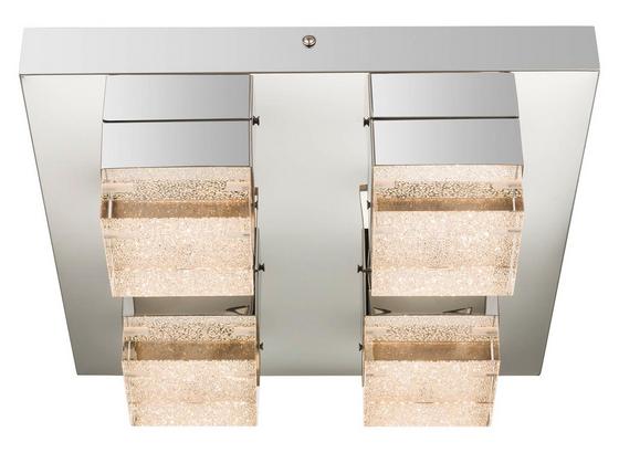 LED-Deckenleuchte Cluego - Chromfarben, MODERN, Glas/Metall (34/34/10,3cm) LED-Deckenleuchte Cluego - Chromfarben, MODERN, Glas/Metall (34/34/10,3cm)