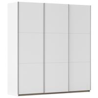 SCHWEBETÜRENSCHRANK Berny, Alpinweiß B: 196cm - Weiß, Trend, Holzwerkstoff (196/210/59cm) - Rauch Möbel