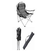 Campingsessel 613-400266 - Grau, Basics, Kunststoff (60/92/106cm)