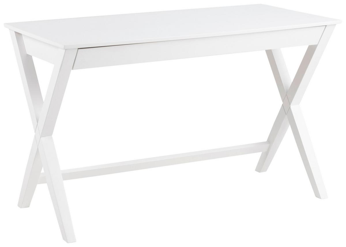 Schreibtisch Writex - Weiß, Trend, Holz (120/60/75cm) - MID.YOU