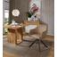 Stuhl Sevilla Braun - Schwarz/Braun, MODERN, Textil/Metall (55,5/82/63cm) - Ombra