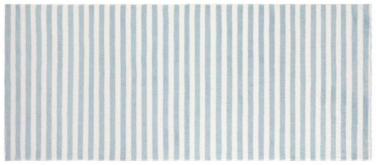 Strandtuch Ibiza - Blau/Weiß, KONVENTIONELL, Textil (70/150cm) - Ondega