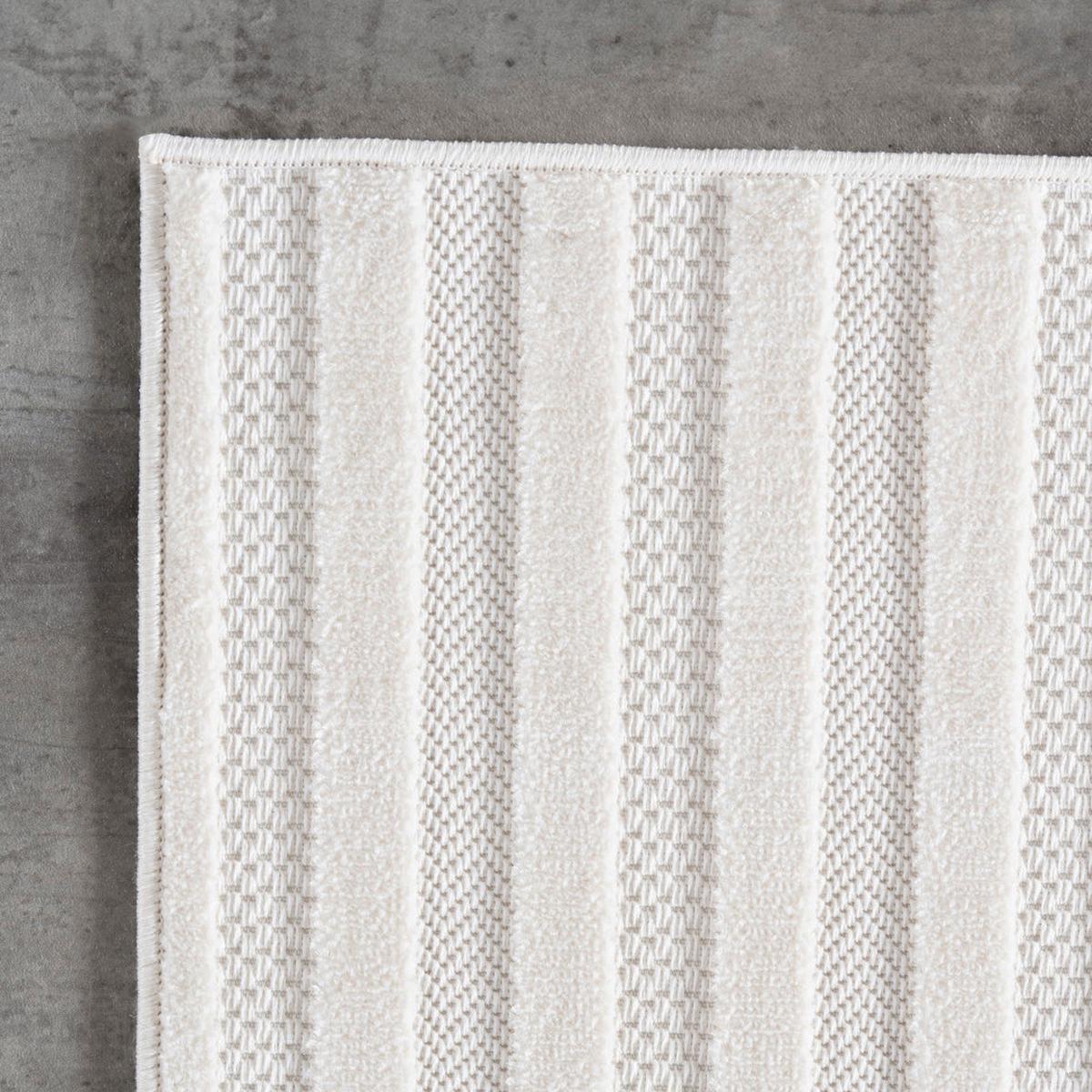 Flachwebteppich, Creme Doha - Creme, Basics, Textil (80/150cm)